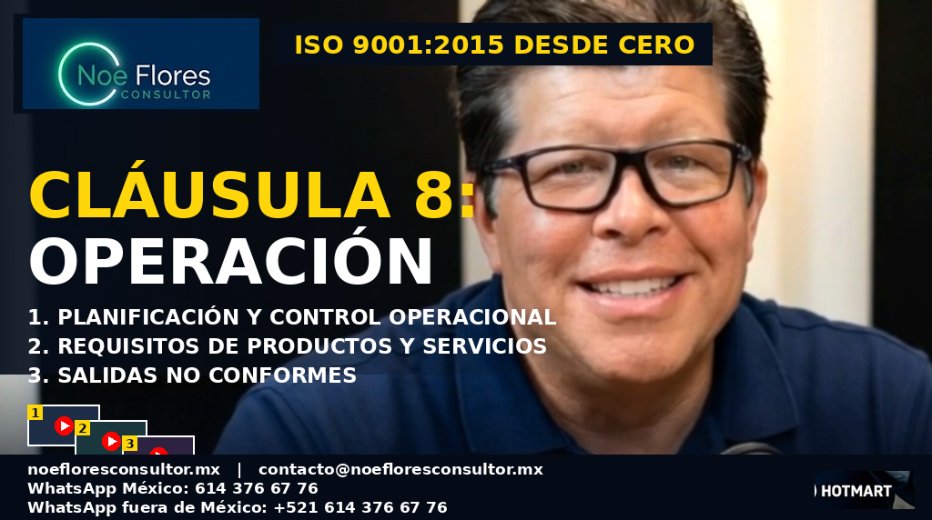 Cláusula 8: Operación